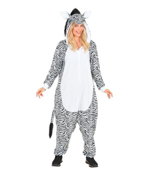 Zebra kostume til voksne