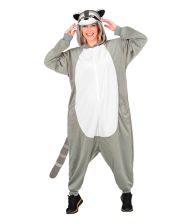 Vaskebjørn kostume til voksne