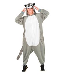Vaskebjørn kostume til voksne