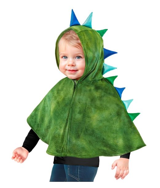 Dinosaur poncho til småbørn