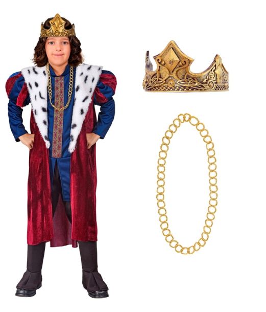 Konge kostume til børn