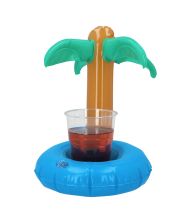 Oppustelig palmetræ kopholder