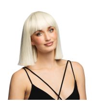 Blond lang page paryk