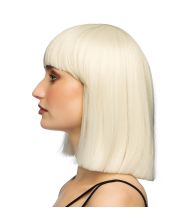 Blond lang page paryk