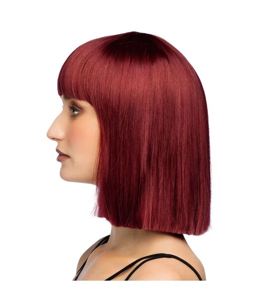 Burgundy lang page paryk