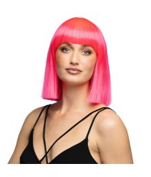 Hot pink lang page paryk
