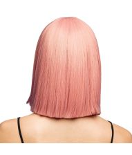 Koral pink lang page paryk