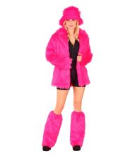 Neonpink pels benvarmere