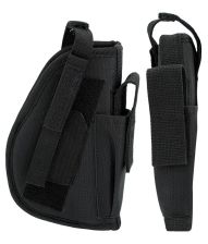 Sort pistol benhylster