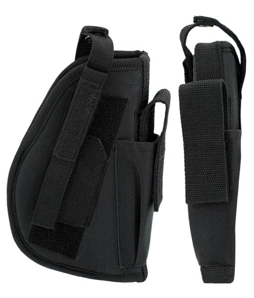 Sort pistol benhylster