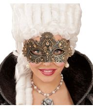 Kobber øjenmaske med sten