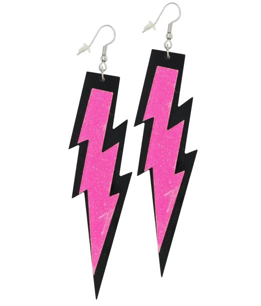 Pink 80er udklædningssæt