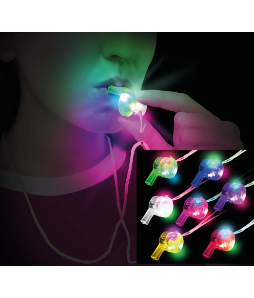 Fløjte med blinkende lys