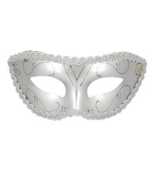 Halvmaske Gabriella sølv