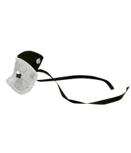 Halvmaske Gabriella sølv