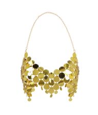 Guld paillet top, one size
