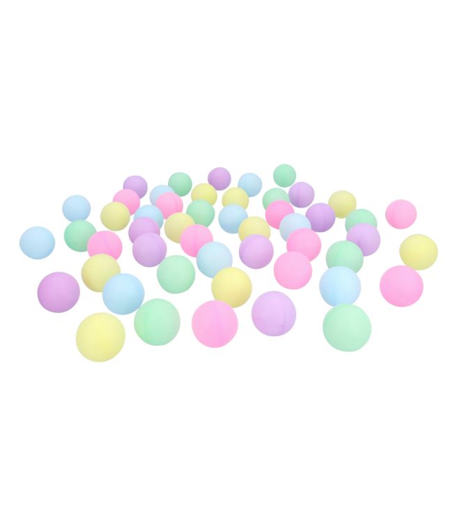 50 ølpong bolde, pastel