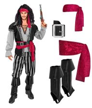 Pirat kostume til voksne