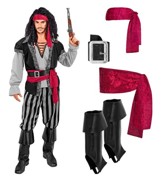 Pirat kostume til voksne