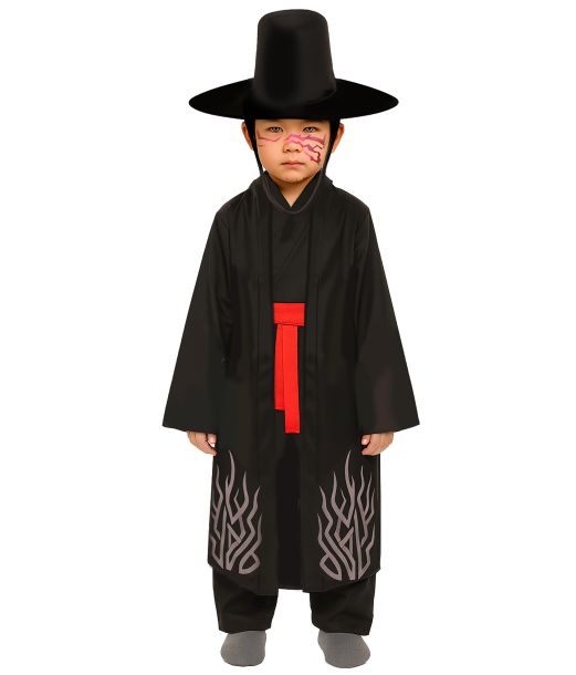 K-pop sort dæmon kostume