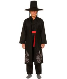 Kpop sort dæmon kostume