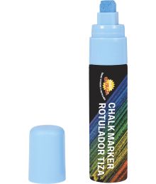 Blå flydende kridt pen