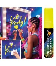 Gul flydende kridt pen