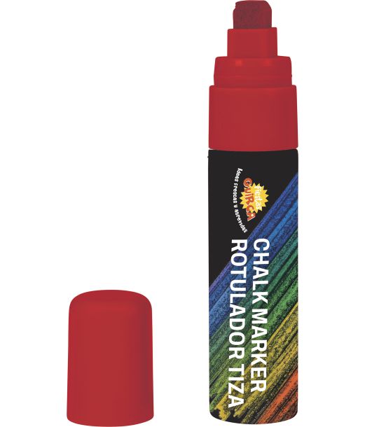 Rød flydende kridt pen