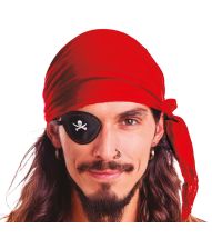 Rød pirat bandana