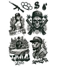 Gangsta tatoveringer