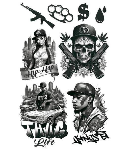 Gangsta tatoveringer
