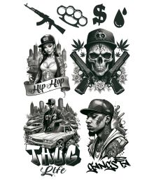 Gangsta tatoveringer