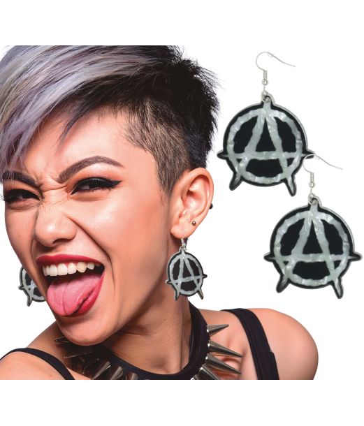 Punker øreringe Anarki