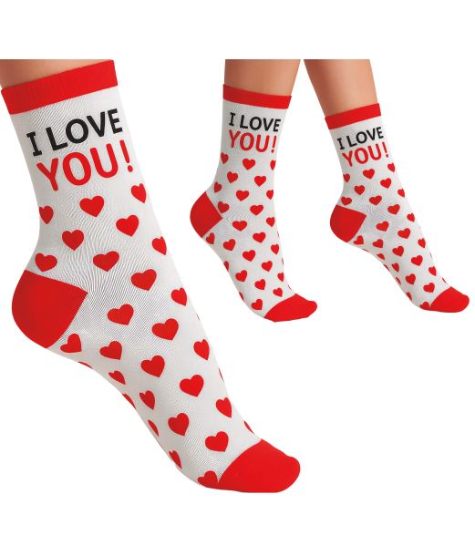I Love You strømper