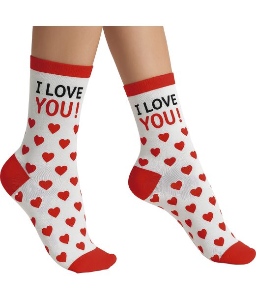 I Love You strømper