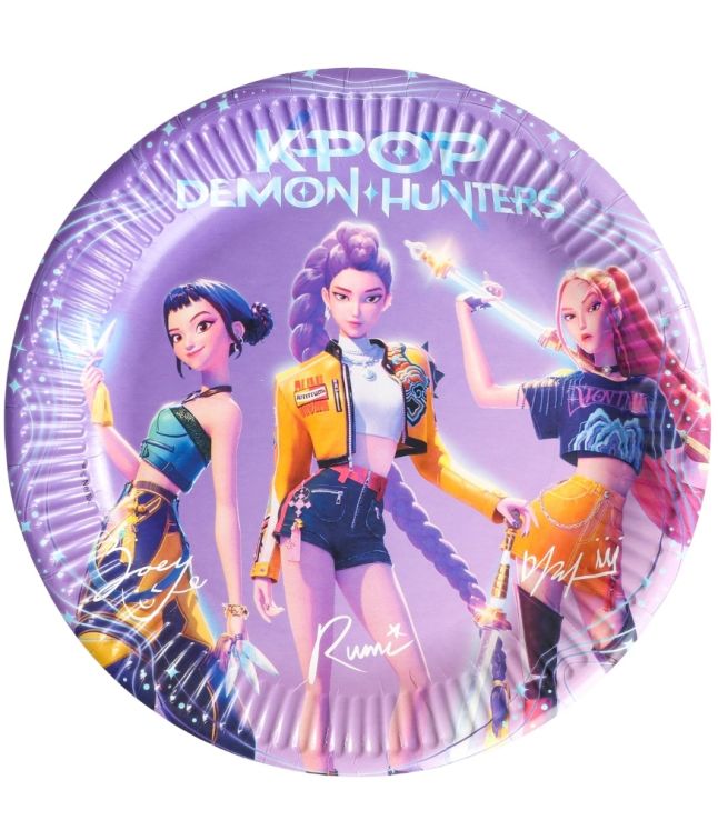 K-pop Demon Hunters tallerkner