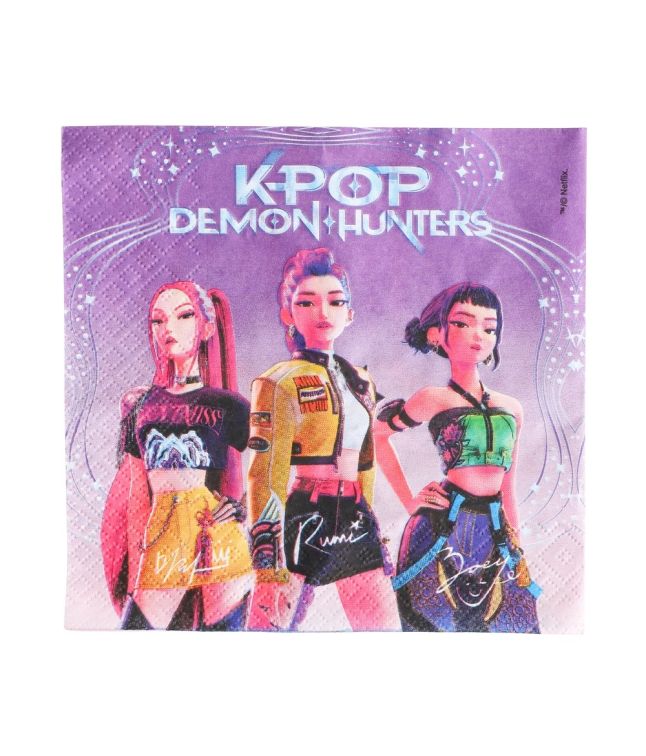 K-pop Demon Hunters servietter