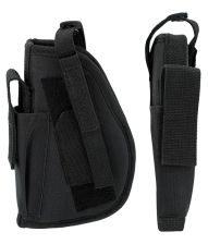 Sort pistol benhylster, venstre ben