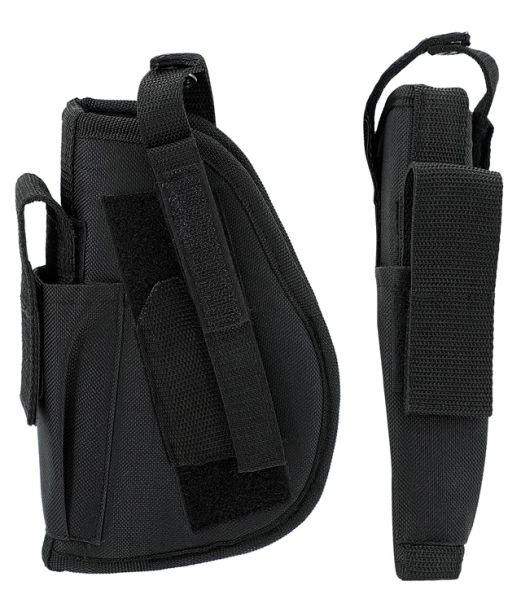 Sort pistol benhylster, venstre ben