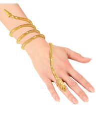 Slange armbånd med ring 