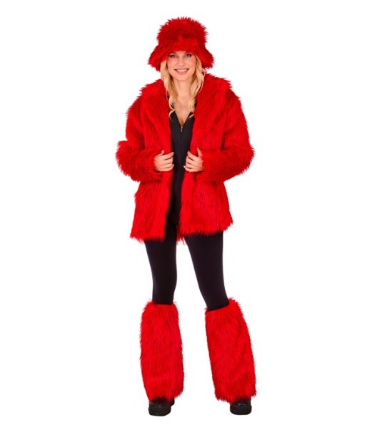 Røde pels benvarmere