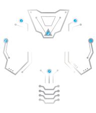 Futuristisk ansigt tatoveringer 