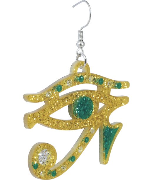 Horus øje øreringe