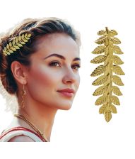 Laurbær guld hårspænde