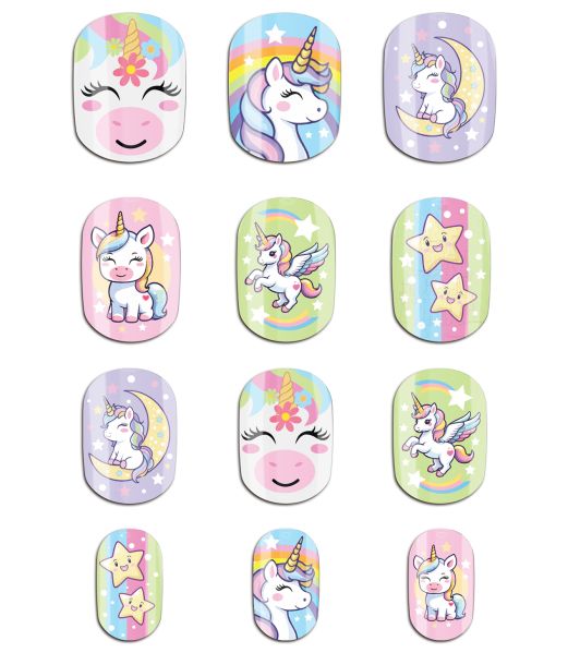 Kunstige Enhjørning negle, barn