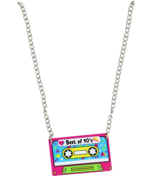 Kassettebånd halskæde 