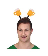 Hårbøjle med ølkrus