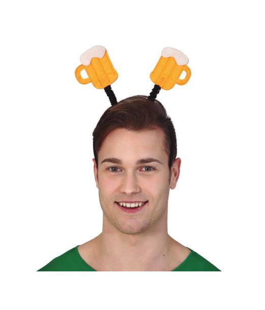 Hårbøjle med ølkrus