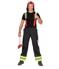 Brandmandsbukser med seler.