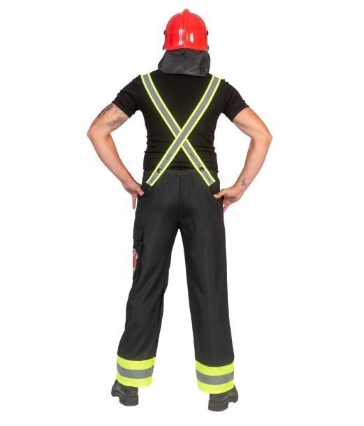 Brandmandsbukser med seler.